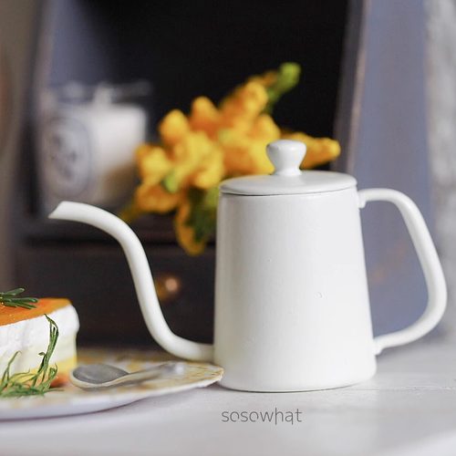 玩具】手冲壶/咖啡壶/水壶/泡茶壶金属摆件6分娃娃屋迷你微缩模型