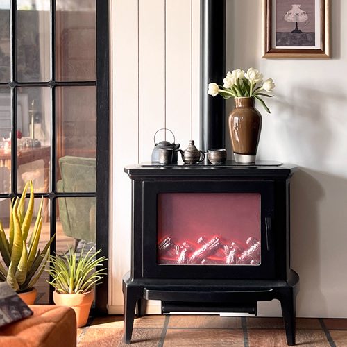 独立式壁炉仿真火焰模型豆卞部屋