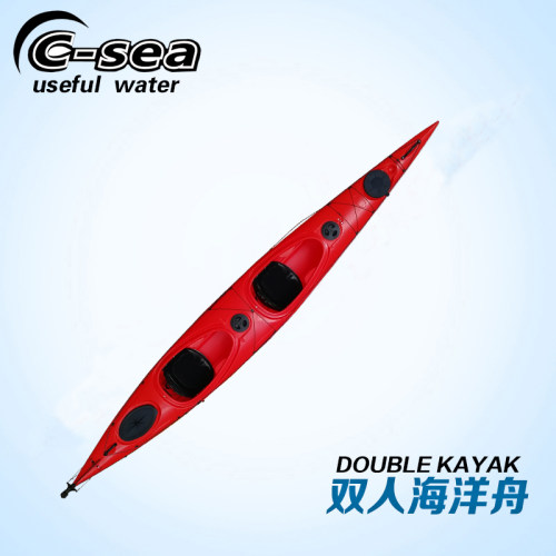 滚塑硬艇三层发泡双人海洋舟