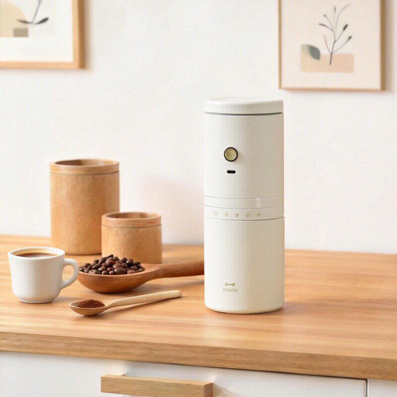 日本BRUNO便携咖啡机迷你小型研磨一体磨豆机家用旅行随身咖啡杯