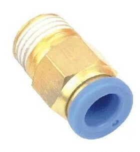 气动公制螺纹直通插8MM气管快速接头PC8-M16X1.5 14X15 16X2