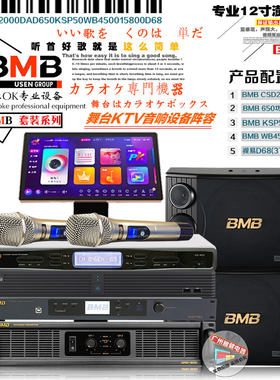 卡拉OK音响BMB大功率日本12寸KTV