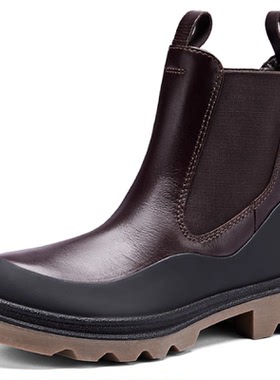 ECCO爱步25秋冬靴子女鞋时尚款厚底切尔西靴短靴骑士靴革新214793