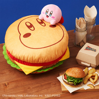 kirby日本正版一番赏卡比汉堡