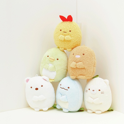 正品sumikkogurashi毛绒公仔挂件
