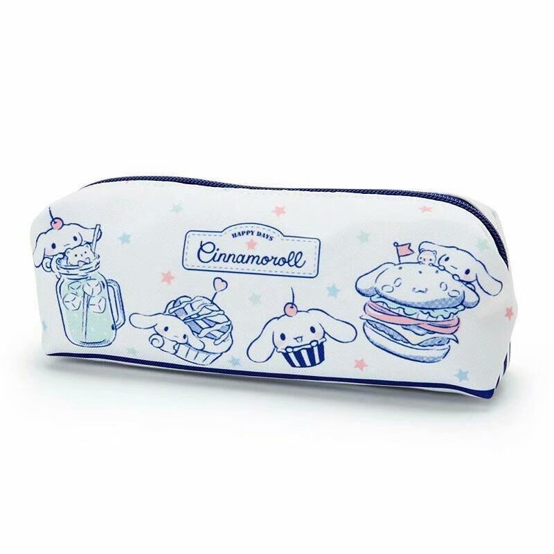 日本正版玉桂狗笔袋轻量文具盒长条便携化妆包肉桂狗cinnamoroll