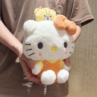 三丽鸥正版授权hellokitty好朋友香姆熊多毛绒公仔玩偶凯蒂猫娃娃