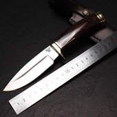 692BKS户外野营狩猎高硬度日用直刀 192BRS 美国进口正品 BUCK巴克