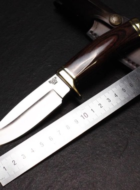 美国进口正品BUCK巴克 192BRS/692BKS户外野营狩猎高硬度日用直刀