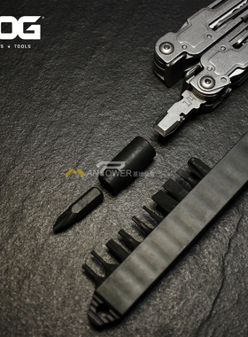 美国SOG索格 HXB-01工具批头组合/改锥组配件/扩展批头/原厂配件