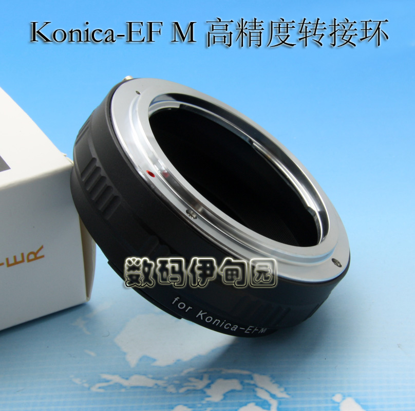 Konica-EFM 转接环 柯尼卡镜头转接佳能微单EOSM/M2/M3/M5/M6/M10