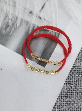 玫瑰金18K金甜美本命年戒指定做