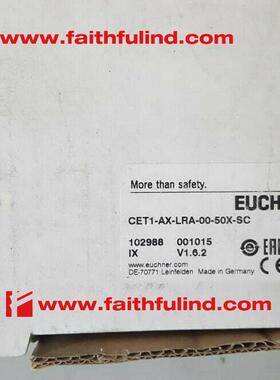 议价Euchner 102988 安士能安全开关 CET1-AX-LRA-00-50X-SC