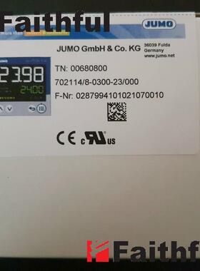 议价Jumo 00680800 久茂温控器 diraTRON 104 702114/8-0300-23/0