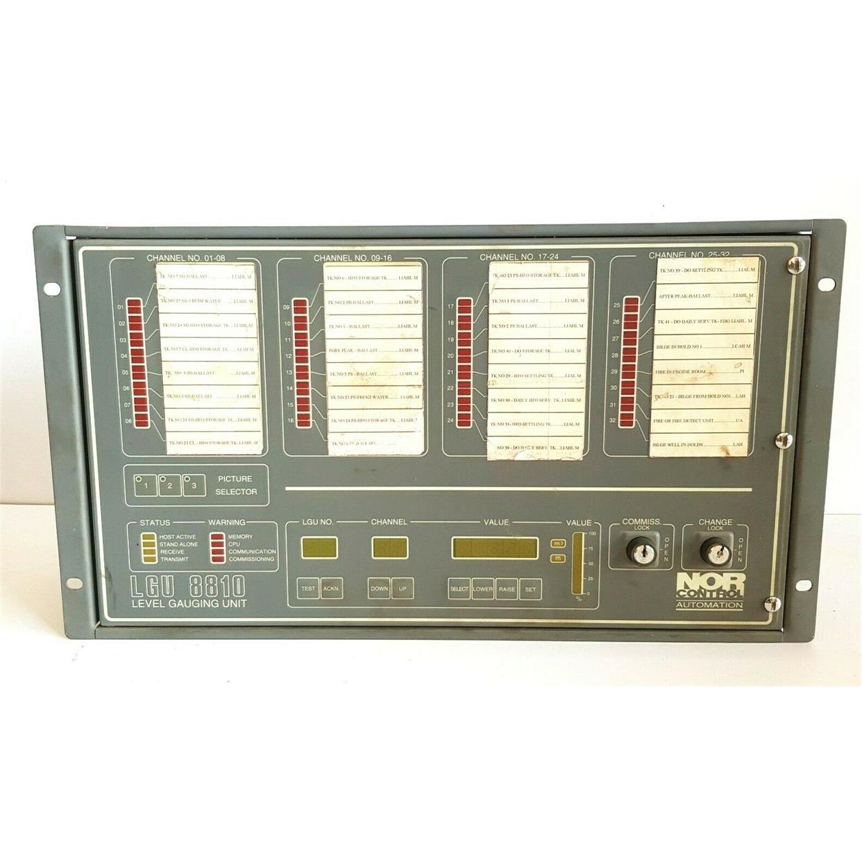 议价NORCONTROL LGU 8810 LEVEL GAUGING UNIT LGU8810