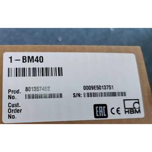 议价HBM称重放大器1 801357462 BM40