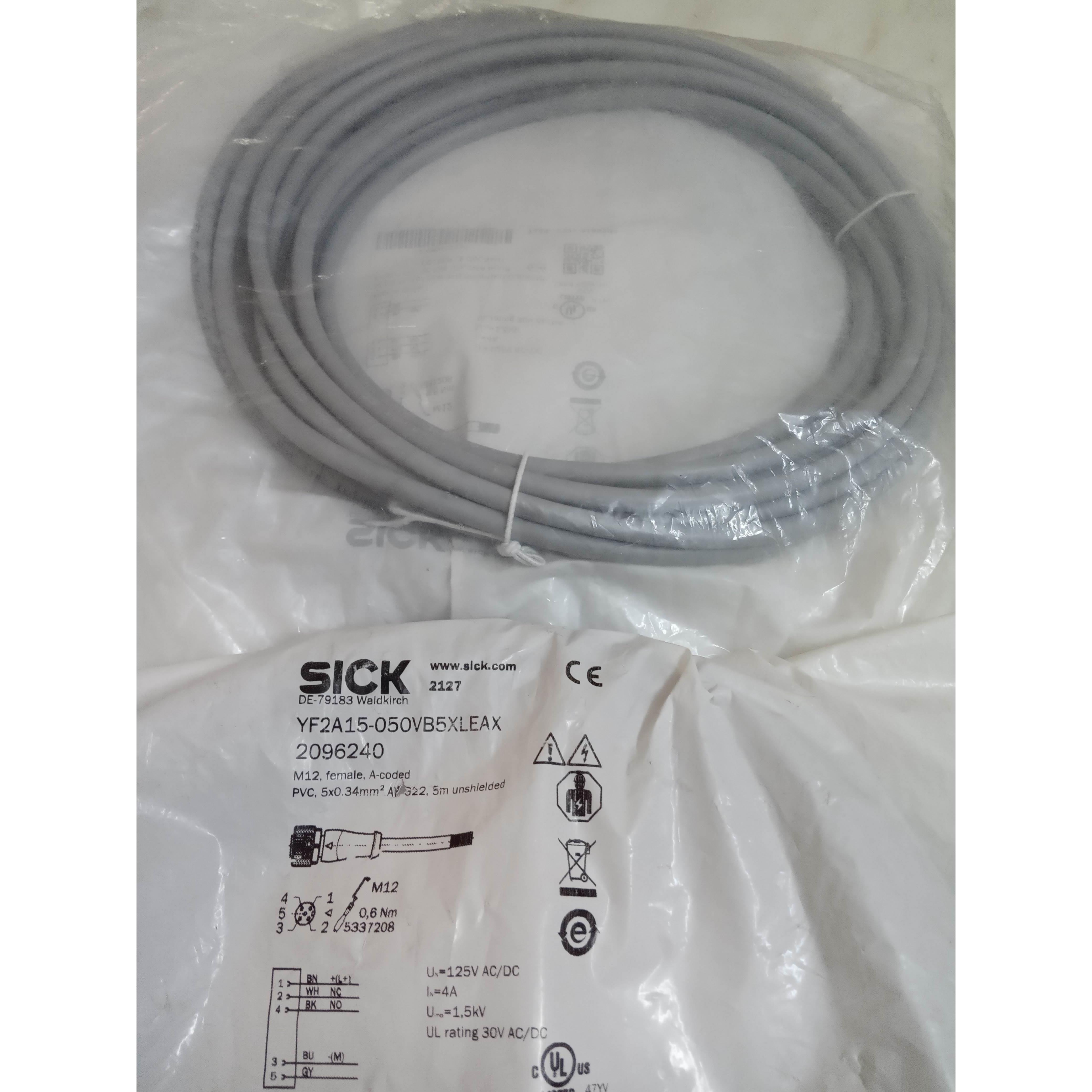 议价YF2A15-050VB5XLEAX传器电源线2096240 插头5P M12 5米