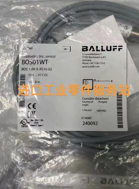 议价BALLUFFBOS01WT BOS 12M-X-RS10-02传器