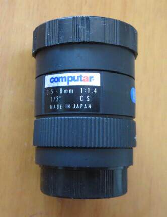 议价computar百万像素高镜头1:1.4工业视觉镜头 3.5-8mm 1/3&quot