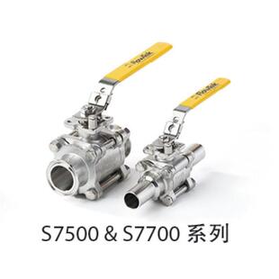 议价博雷全通径三片式 S7500系列快接焊接口球阀 卫生级球阀