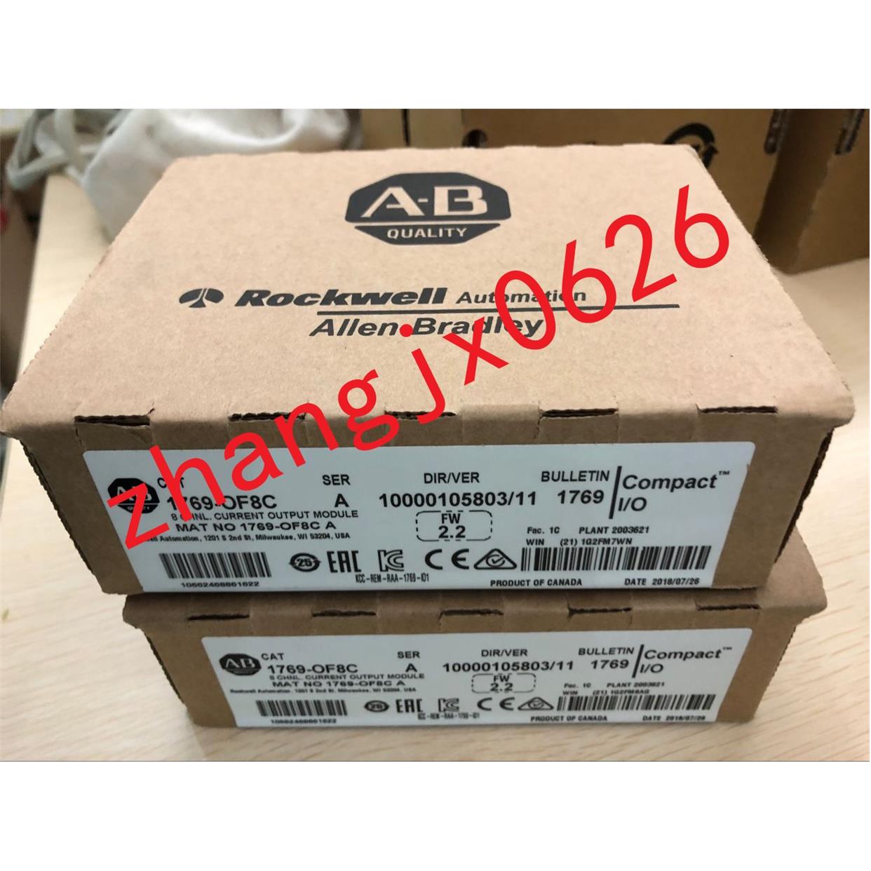 议价1769-OF8C 罗克韦尔AO模块 1769-0F8C