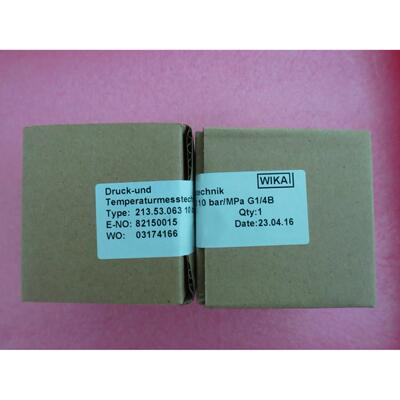 议价wika压力表 213.53.063