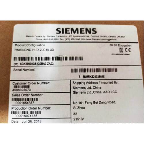 议价RS900GNC-HI-D-2LC10-XX 罗杰康 交换机 6GK6090-0GS13-0BA0-