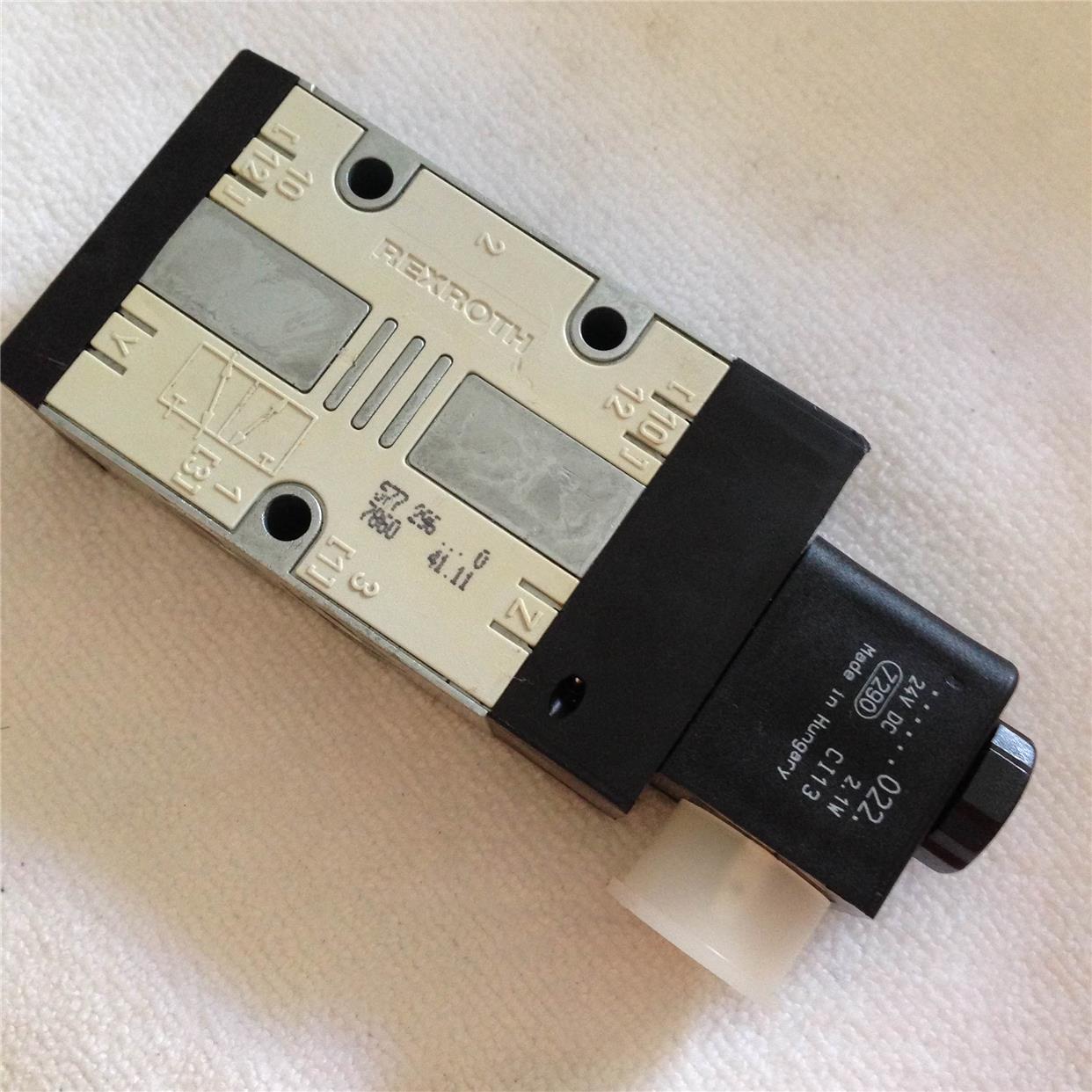 议价力士乐  电磁阀 577296...07860 线圈7290 24V DC 装