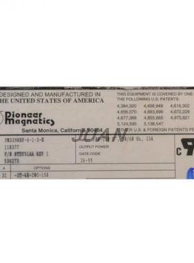 议价PM3398BP-6-1-3-E 及装备 特