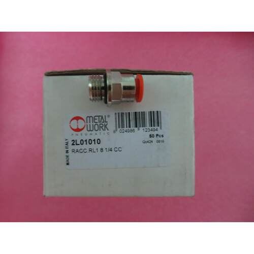 议价METAL WORK 2L01010 RACC.RL18 1/4 CC