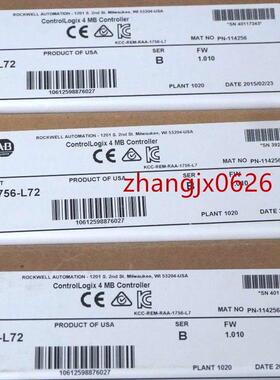 议价1756-L72S 罗克韦尔PLC器 1756-L72S