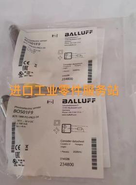 议价BALLUFFBOS01F9光电开关传器BOS 18M-PO-PR23-S4