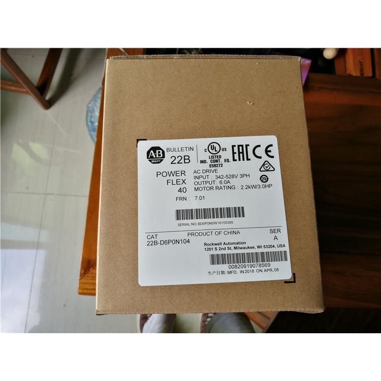议价22B-D6P0N104 Rockwell  Powerflex 变频器22BD6P0N104