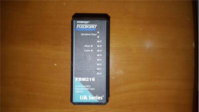 议价FOXBORO 福克斯波罗DCS卡件FBM216