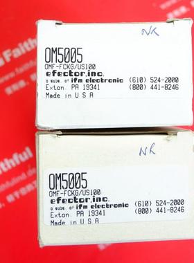 议价 OM5005 易福门光纤放大器 OMF-FCKG/US-100