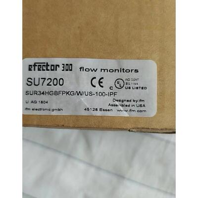 议价IFM SU7200 易福门声波流量传器 SUR34HGBFPKG/W/US-100-IPF