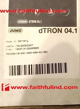 议价Jumo 00323347 久茂温控器 dTRON 04.1 703030/10-001-000-00