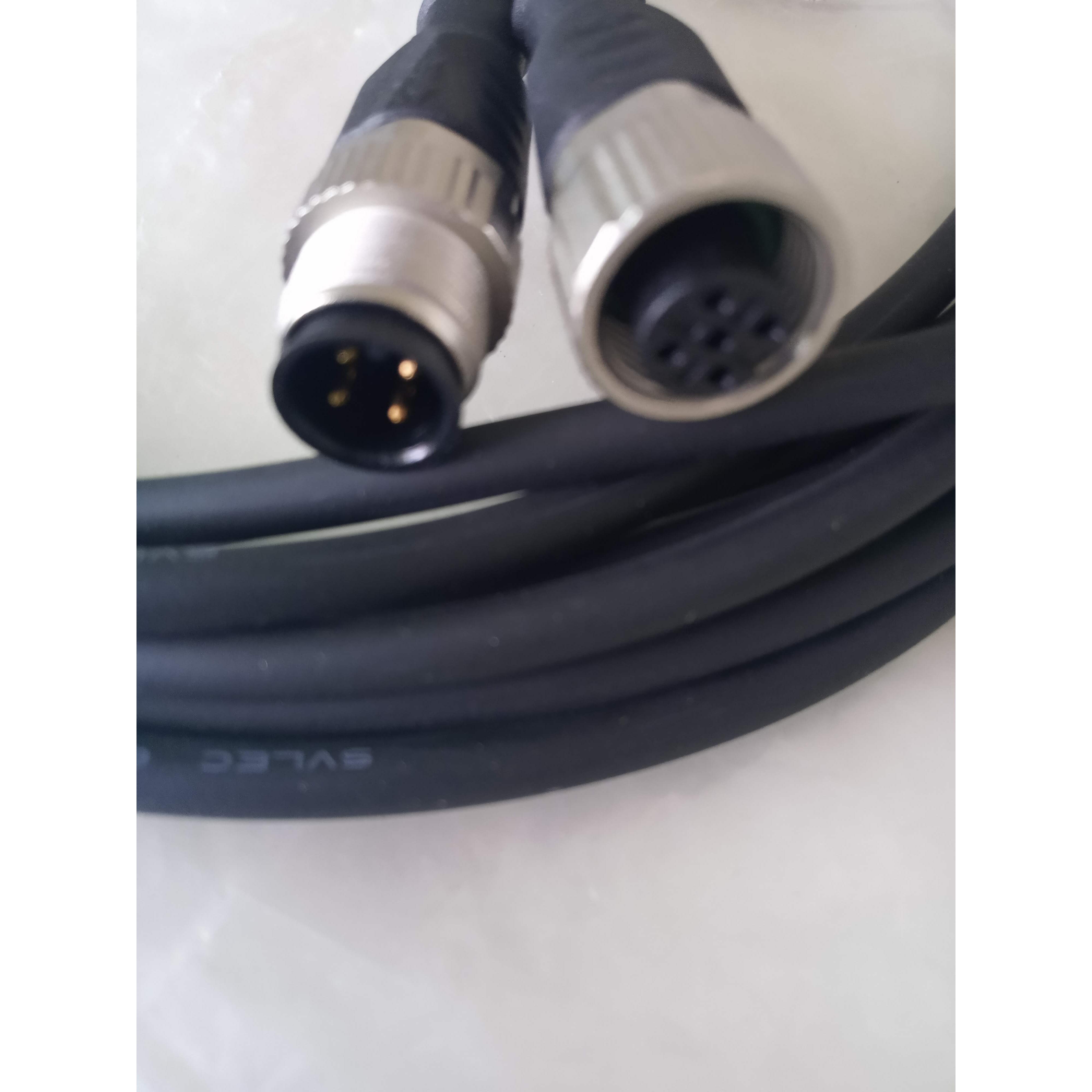 议价传器延长线SCAC-M12-MS-4P-5.0接头3.0-M12-FS-4P-PVC-BK