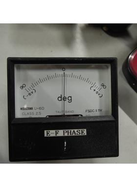 议价 电压表头U-60 CLASS 2.5 FSDC±5V