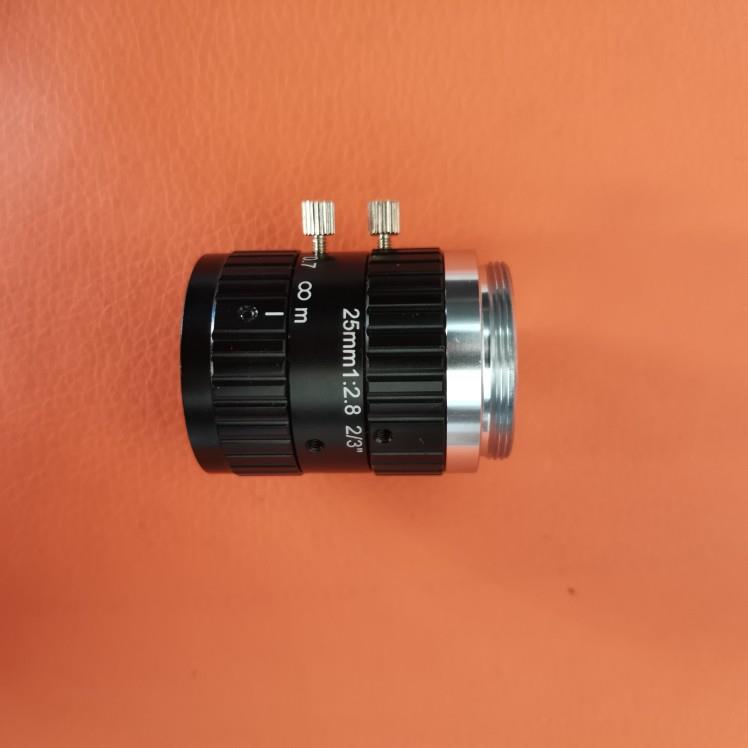 议价2/3英寸低畸变工业镜头 HM2528MP10 25mm C口1000万