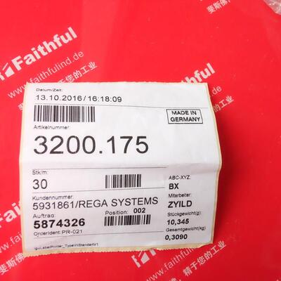 议价Rega Systems 3200.175 德黑色塑料片