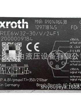 议价R901964438 4WREE6W32-3TRY0/V241F德Rexro/th力士乐比例