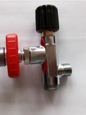 议价宝华071743充气阀 BAUER压力阀压力表 宝华充气泵专用