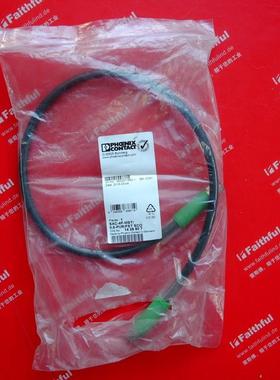 议价Phoenix Contact 1408807 电源线 M12 4针 T-code 公母头