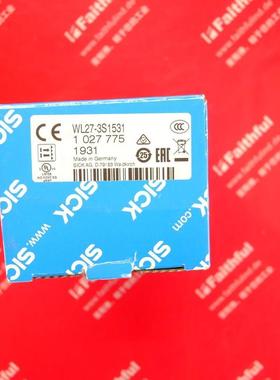 议价Sick WL27-3S1531 西克光电传器 1027775