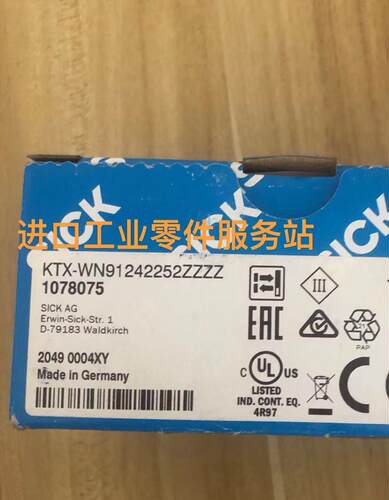 议价SICK KTX-WN91242252ZZZZ 色标传器 1078075