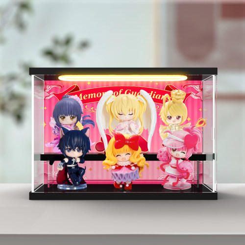 适用TOPTOY SHUGO CHARA守护甜心记忆中的守护系列手办盲盒展示盒