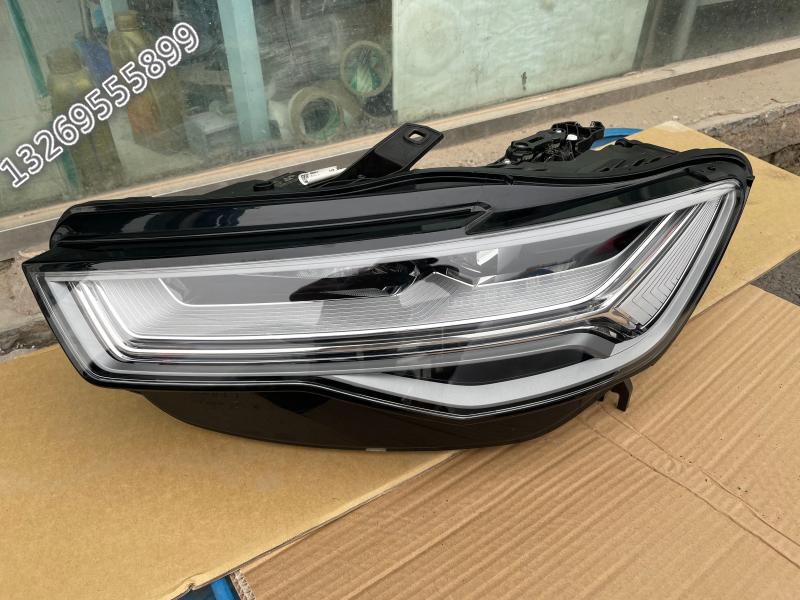适用于奥迪A6LC7PA大灯总成原厂拆车件C7改18款LED矩阵左右前车灯