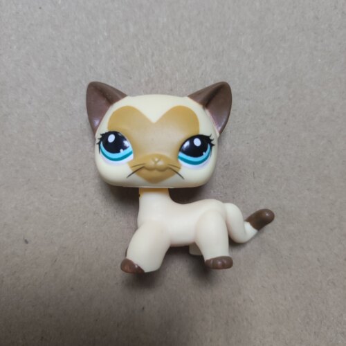 LPS Q版宠物 pet微型可爱的小朋友玩具 胡须猫 玩具
