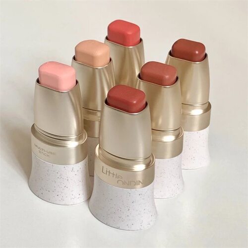 韩女气血感！小奥汀多用棒腮红修容阴影唇釉口红一棒多用膏膨胀色